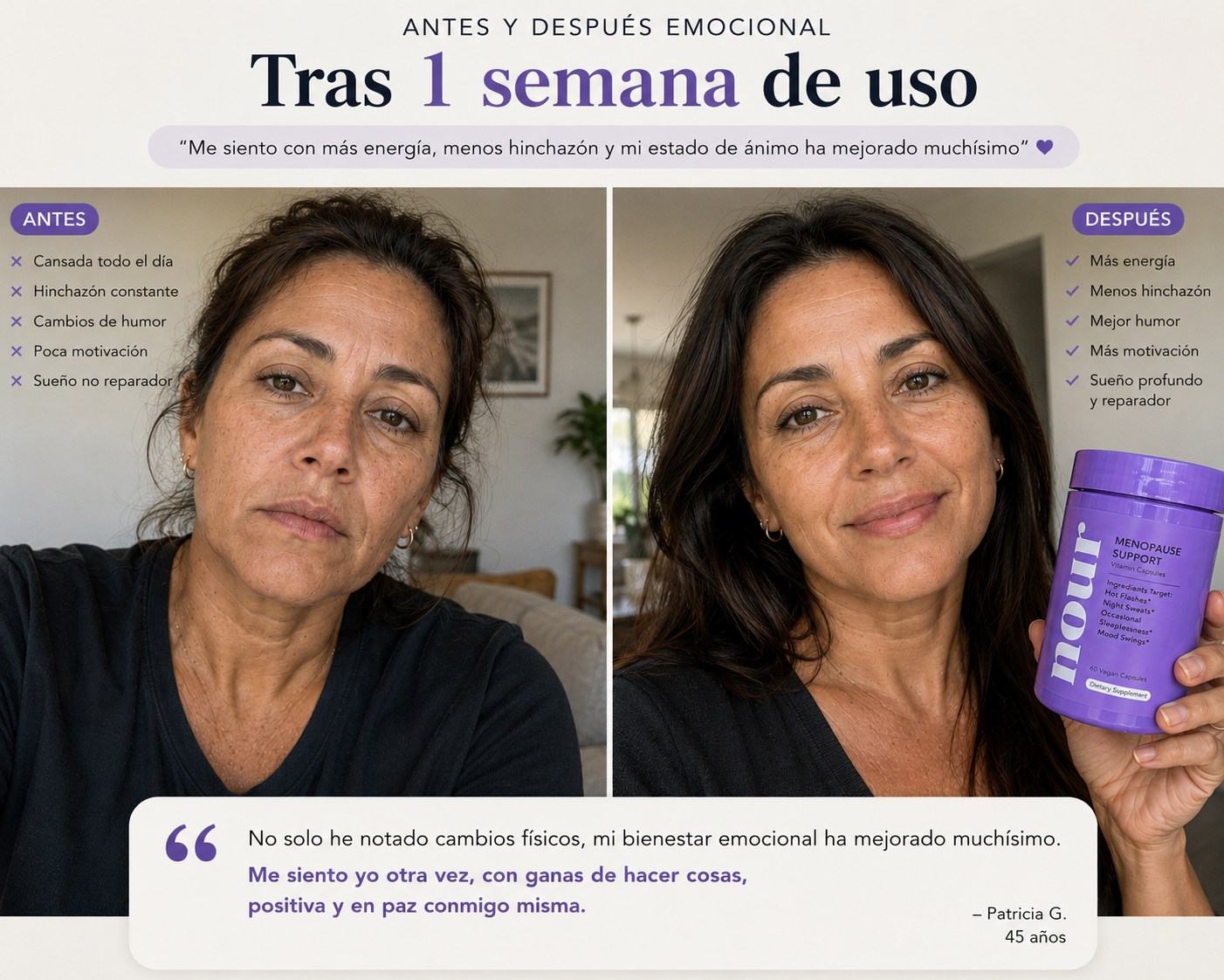 Nour™ Soporte para Menopausia